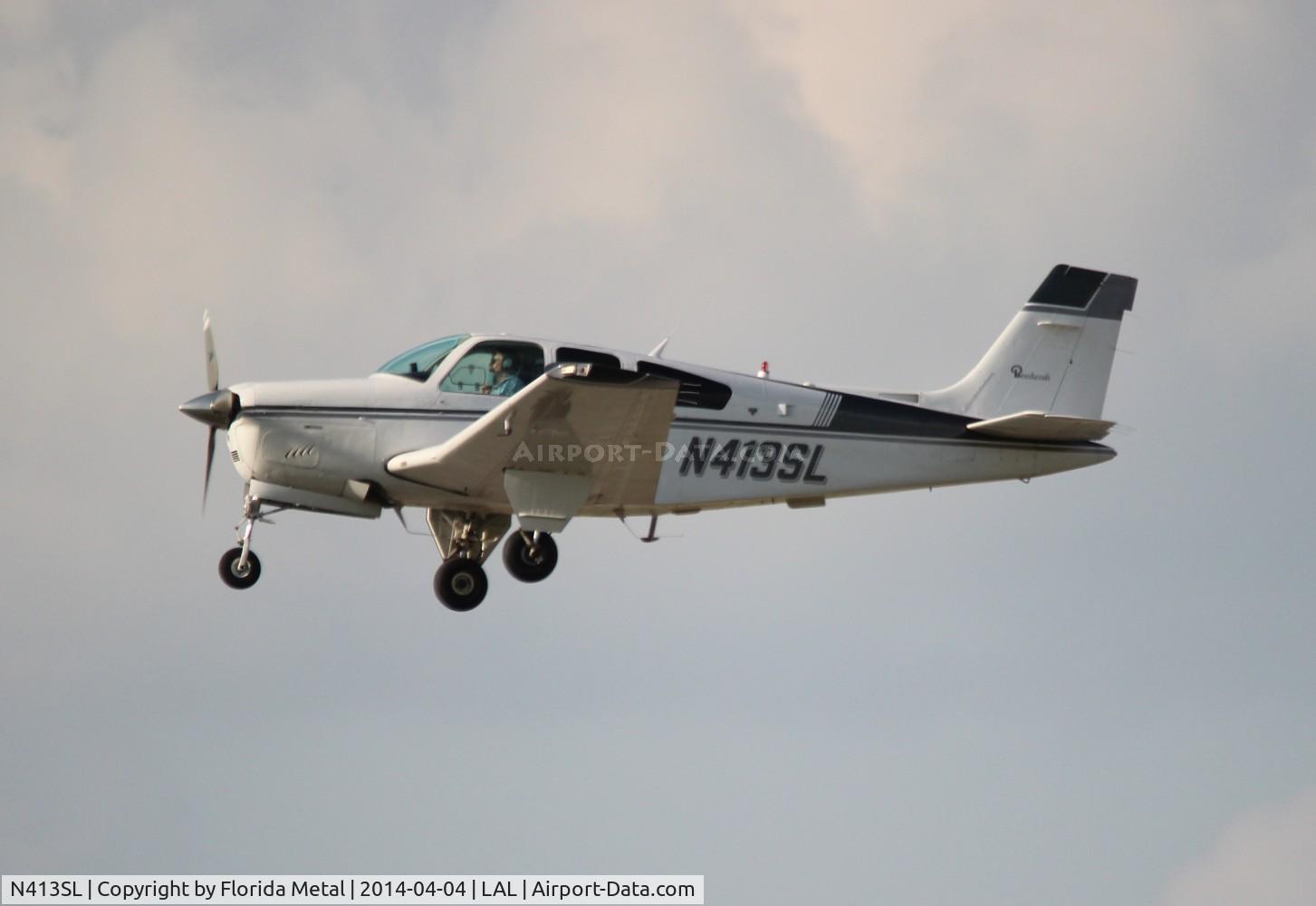 N413SL, 1988 Beech F33A Bonanza C/N CE-1289, Beech F33A