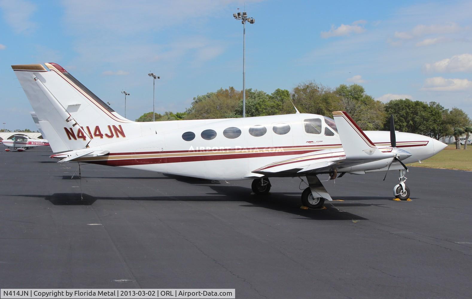 N414JN, 1980 Cessna 414A Chancellor C/N 414A0502, Cessna 414A