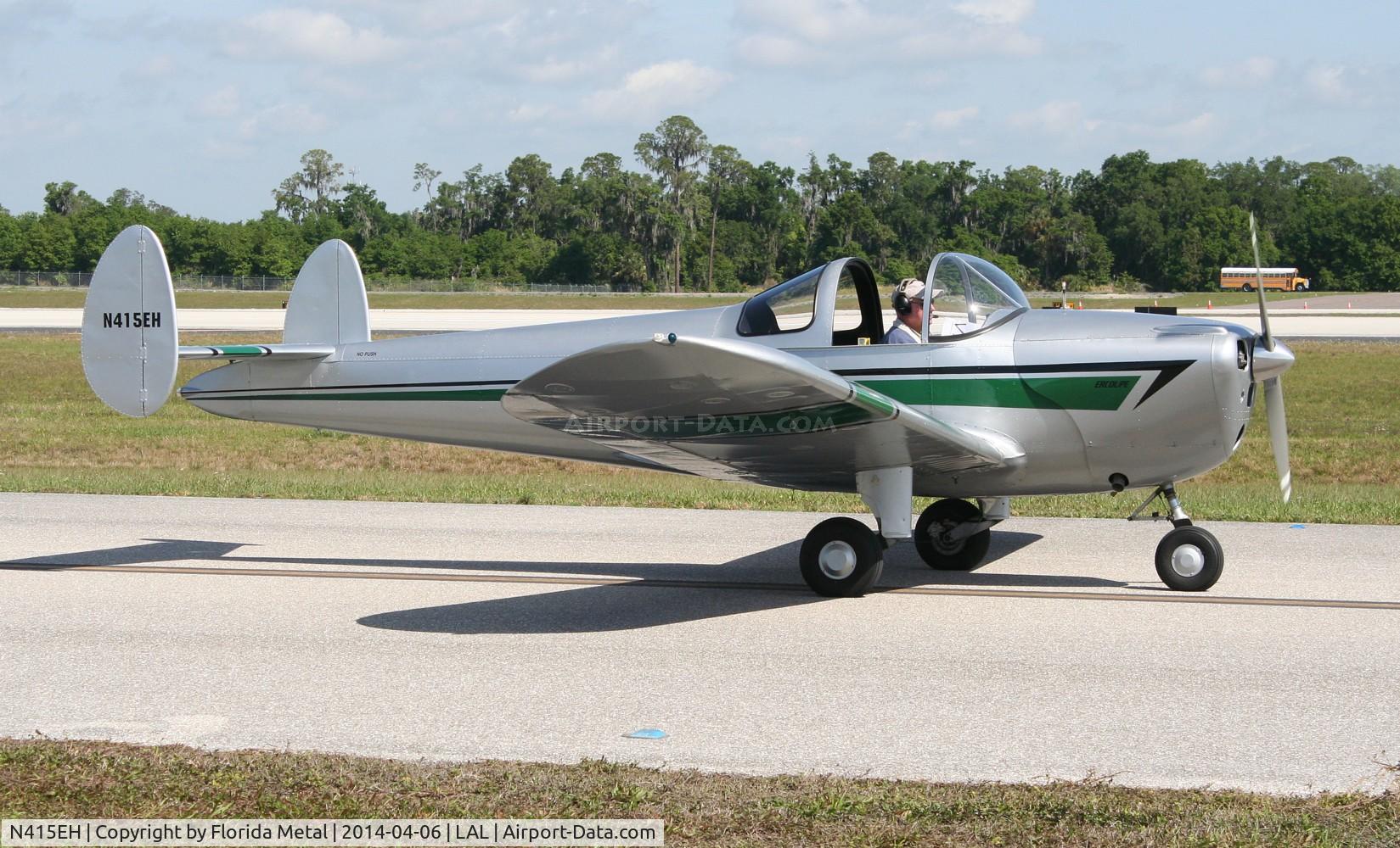 N415EH, 1946 Erco 415C Ercoupe C/N 3883, Ercoupe 415C