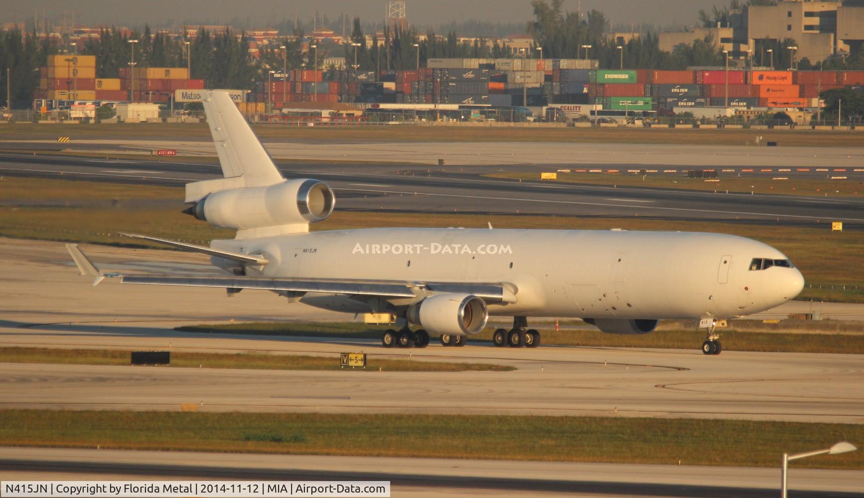N415JN, 1994 McDonnell Douglas MD-11F C/N 48415, Western Global