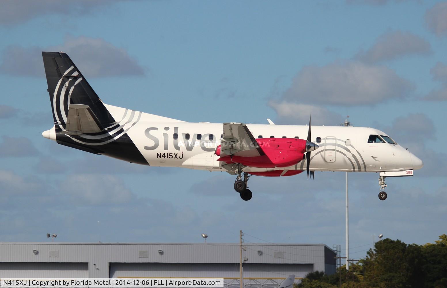 N415XJ, 1997 Saab 340B C/N 340B-415, Silver Airways