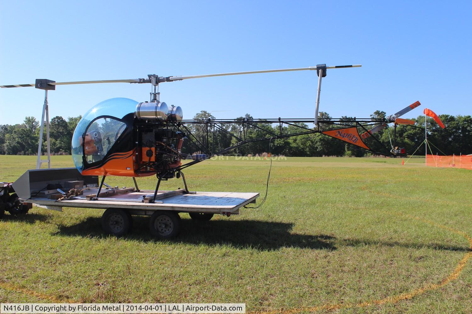 N416JB, Canadian Home Rotors Safari C/N CH2181, Safari