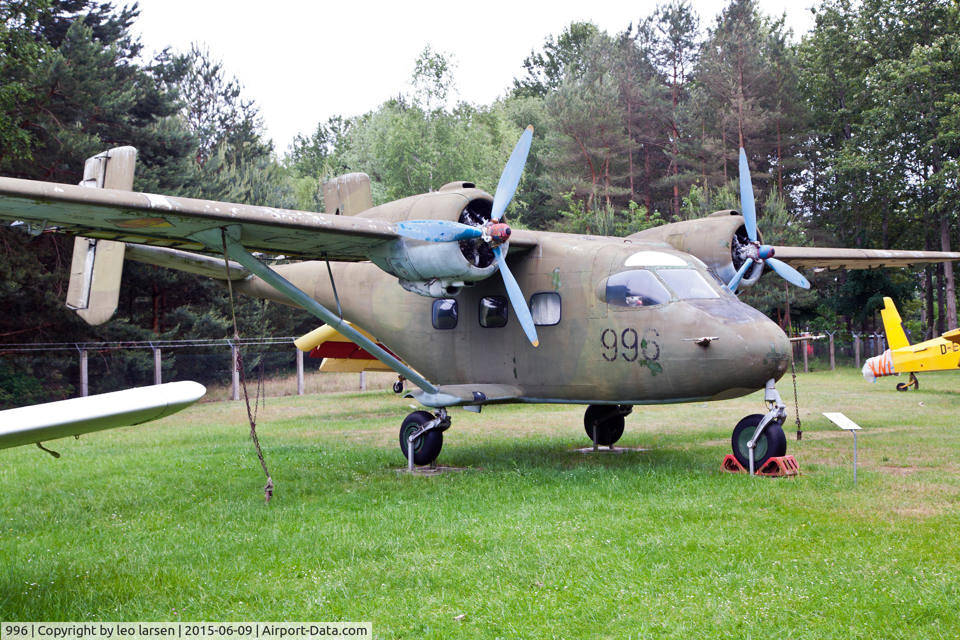 996, 1966 Antonov An-14A C/N 600904, Flugplatzmuseum Cottbus 9.6.15