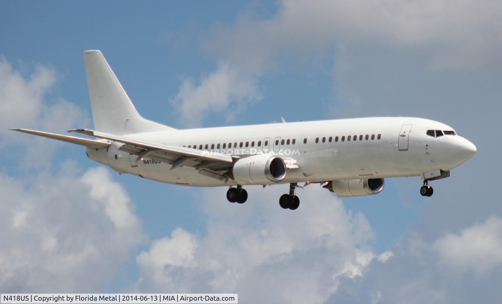 N418US, 1989 Boeing 737-401 C/N 23985, Swift Air