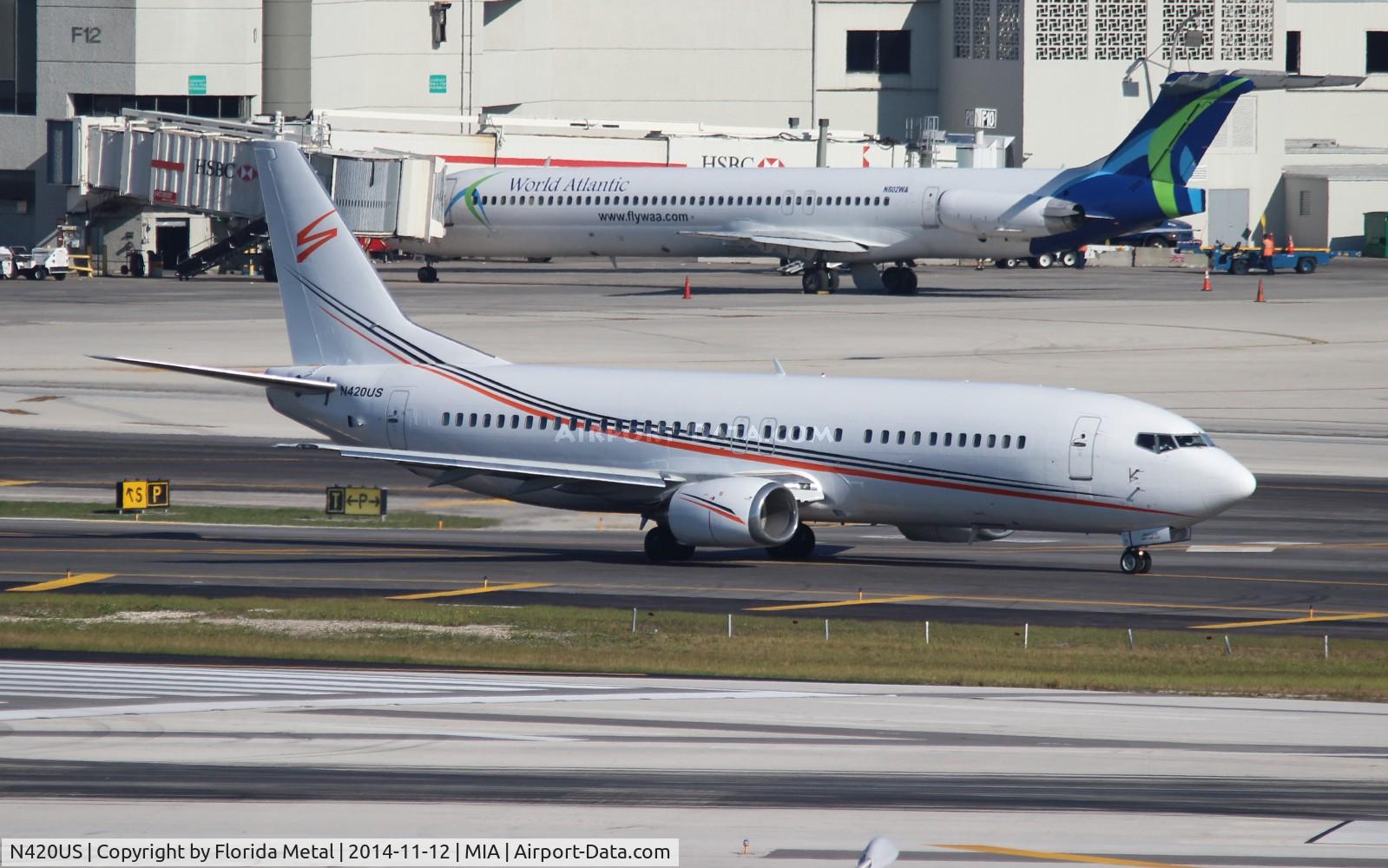 N420US, 1989 Boeing 737-401 C/N 23987, Swift Air