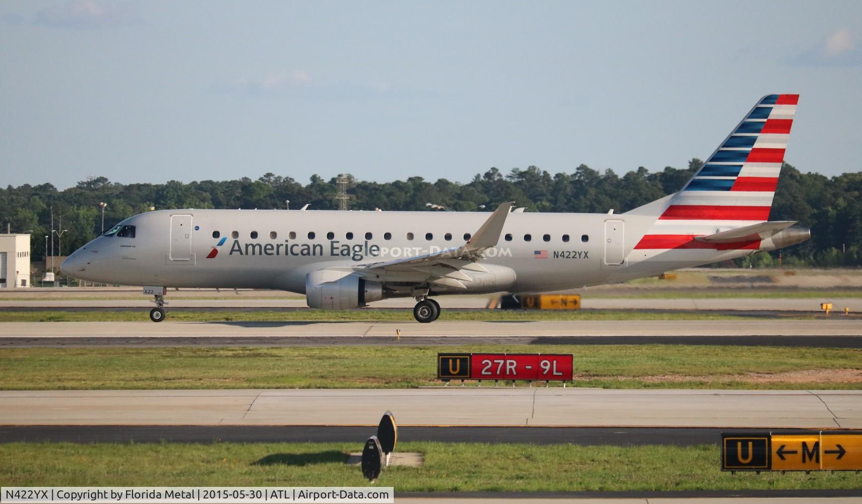 N422YX, 2014 Embraer 175LR (ERJ-170-200LR) C/N 17000387, American Eagle