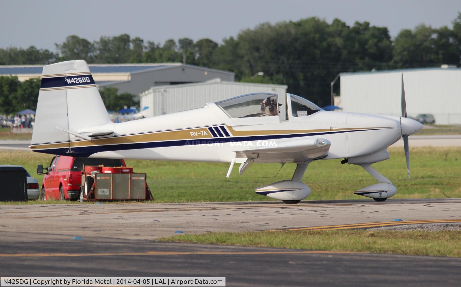 N425DG, 2007 Vans RV-7A C/N 71782, Vans RV-7A