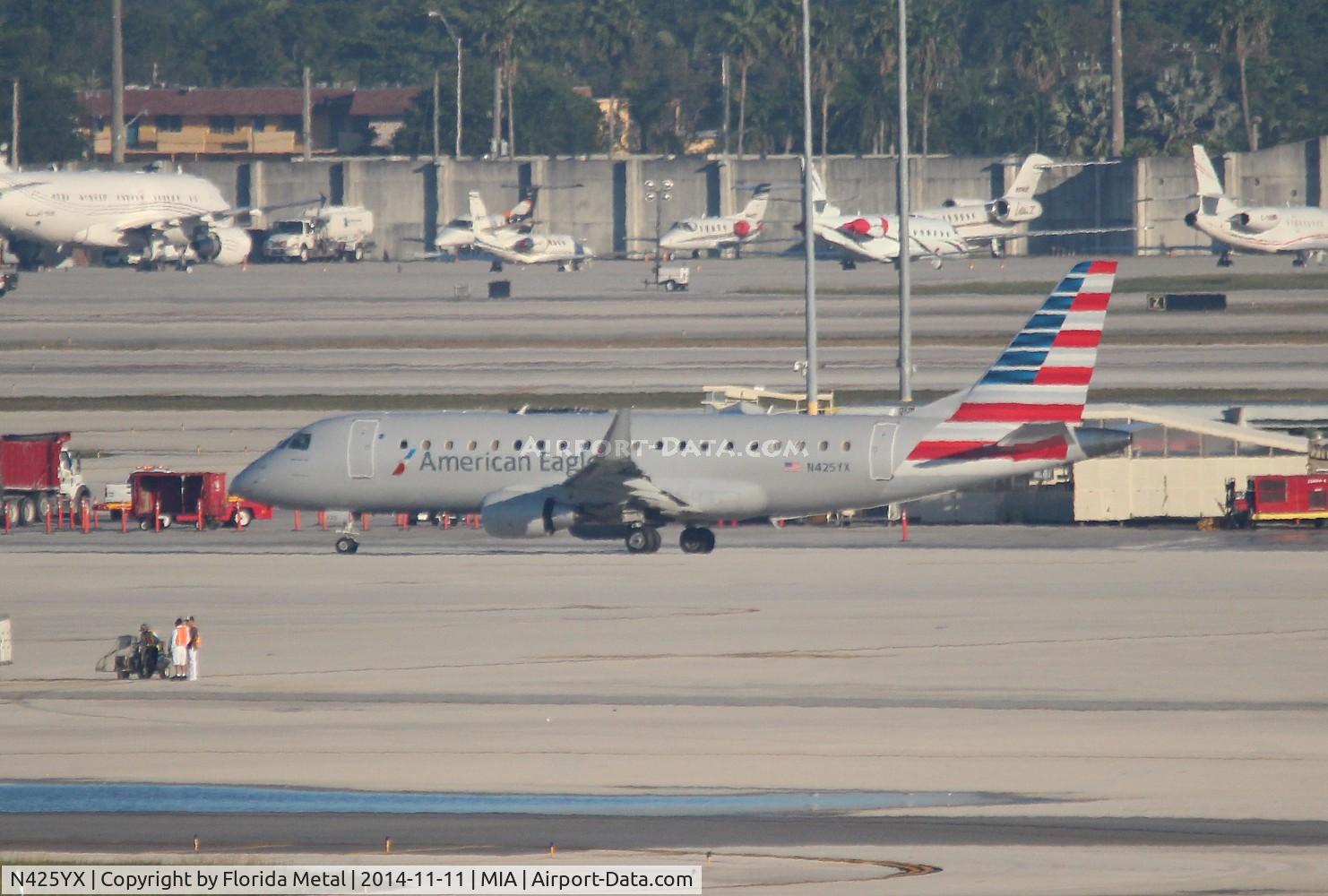 N425YX, 2014 Embraer 175LR (ERJ-170-200LR) C/N 17000396, Eagle