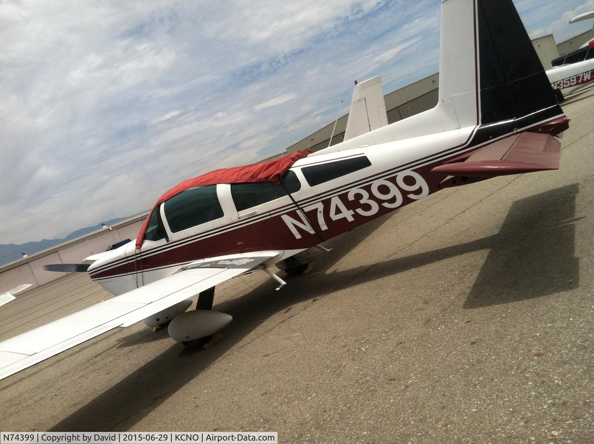 N74399, 1975 Grumman American AA-5B Tiger C/N AA5B-0212, Junk pile