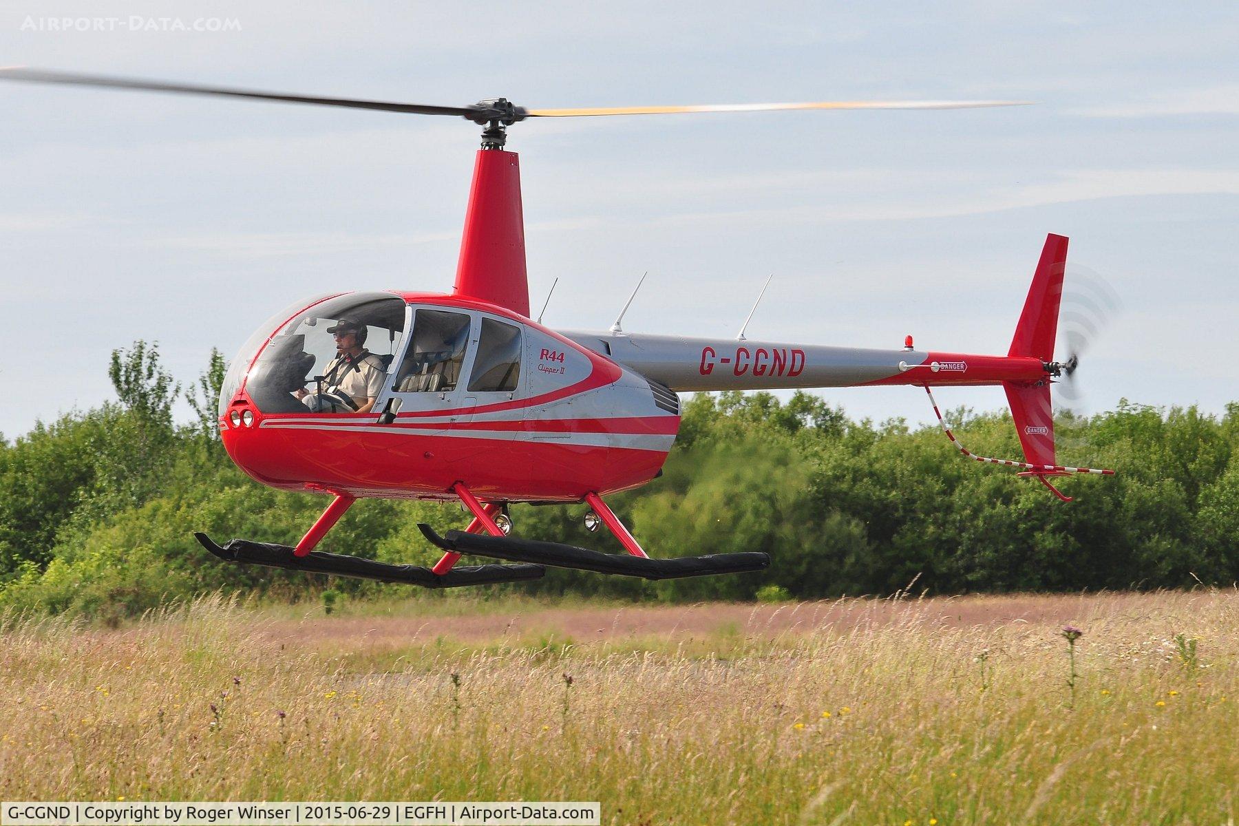 G-CGND, 2010 Robinson R44 Clipper II C/N 12729, Clipper II.