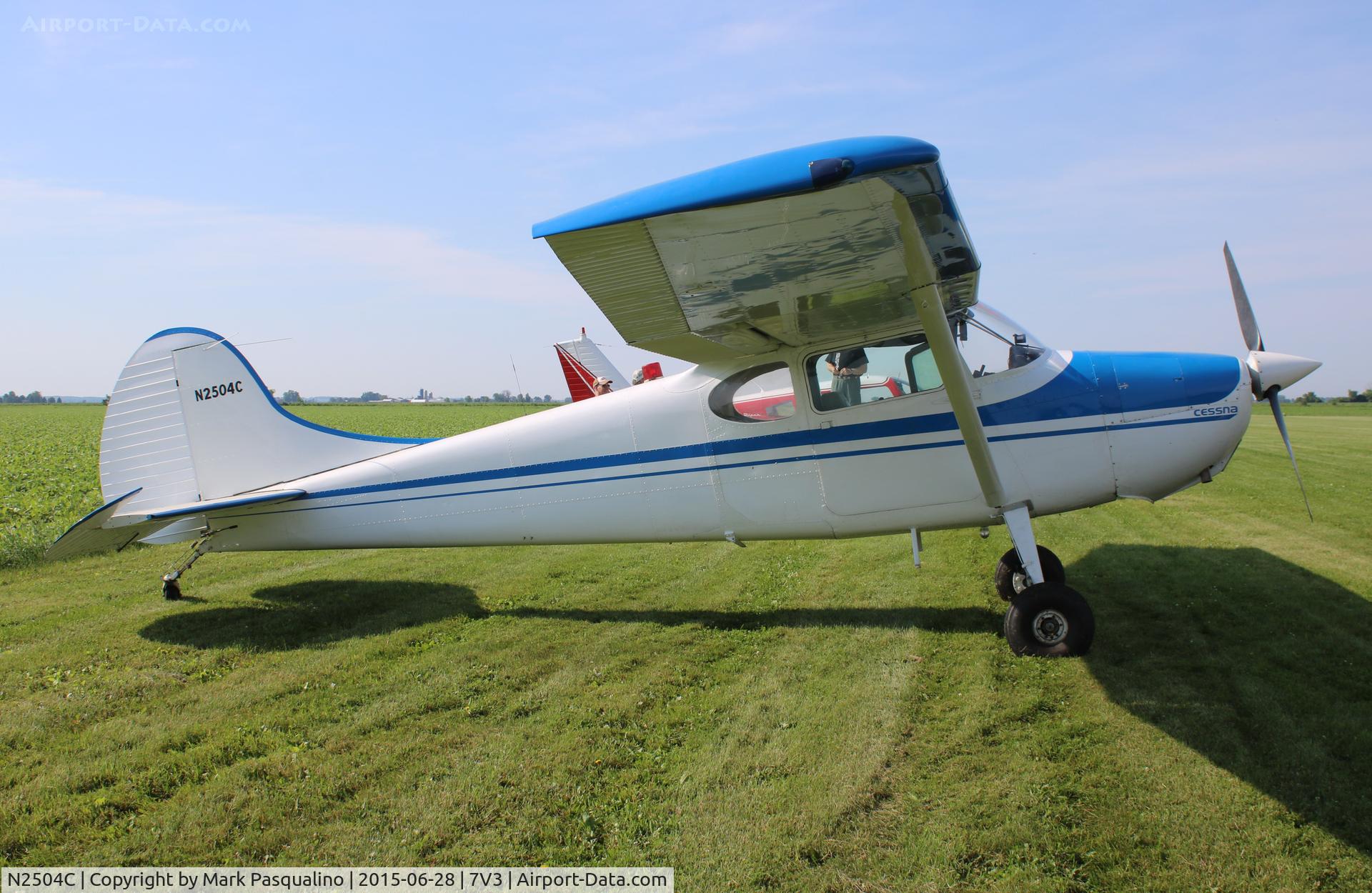 N2504C, 1954 Cessna 170B C/N 26148, Cessna 170B