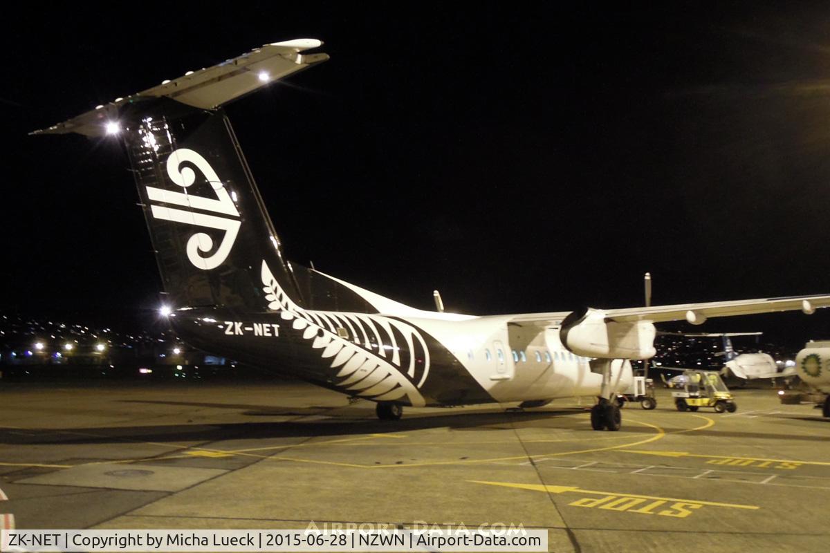 ZK-NET, 2007 De Havilland Canada DHC-8-311 Dash 8 C/N 642, At Wellington