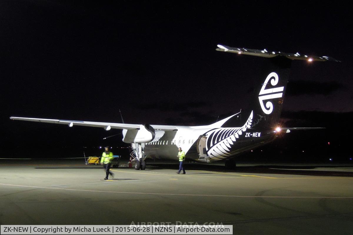 ZK-NEW, 2007 De Havilland Canada DHC-8-311Q Dash 8 C/N 648, At Nelson