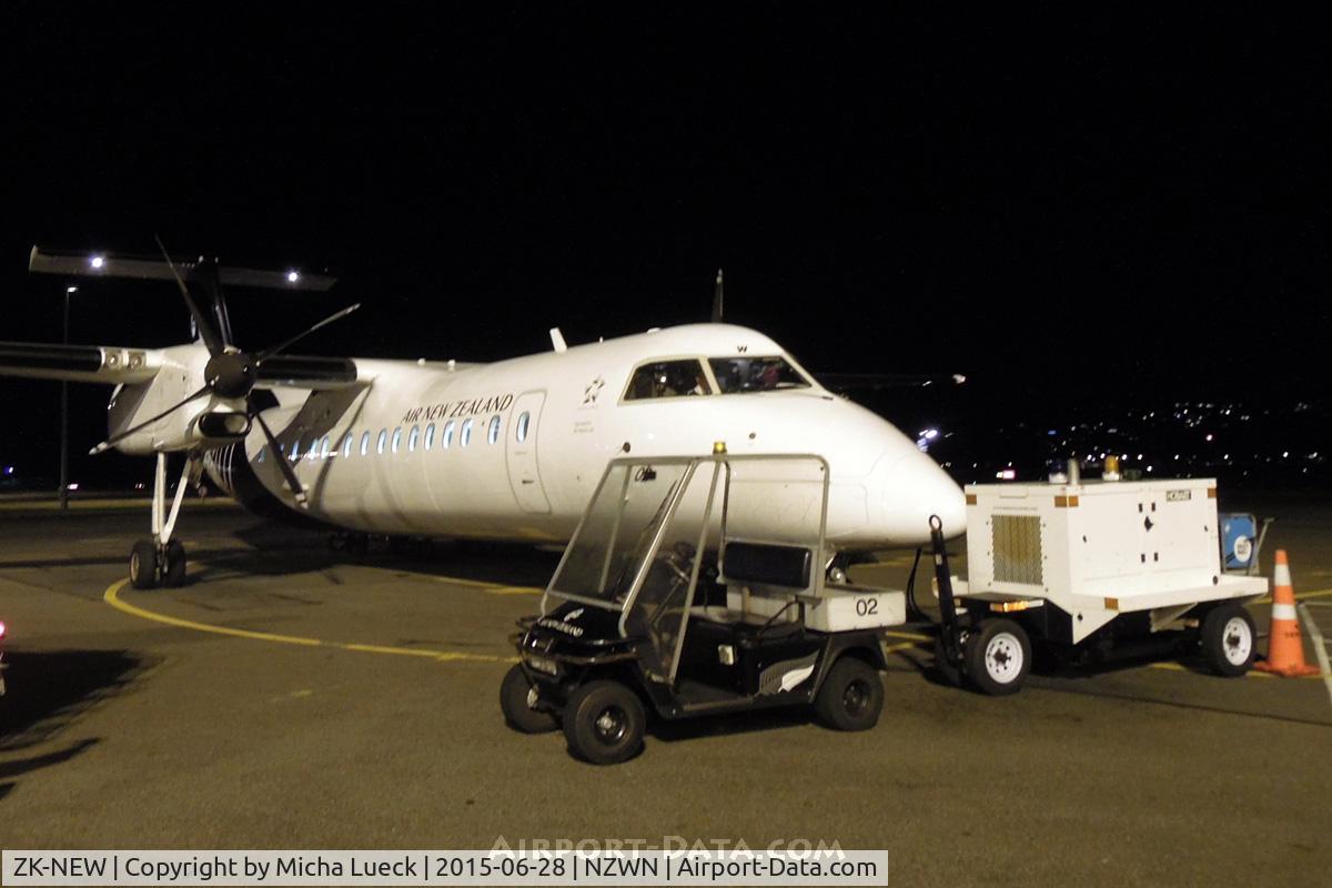 ZK-NEW, 2007 De Havilland Canada DHC-8-311Q Dash 8 C/N 648, At Wellington