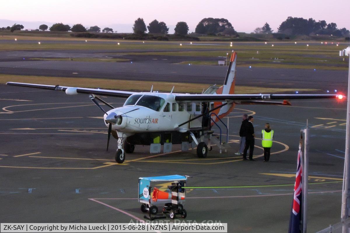 ZK-SAY, 2000 Cessna 208B Grand Caravan C/N 208B-0861, At Nelson