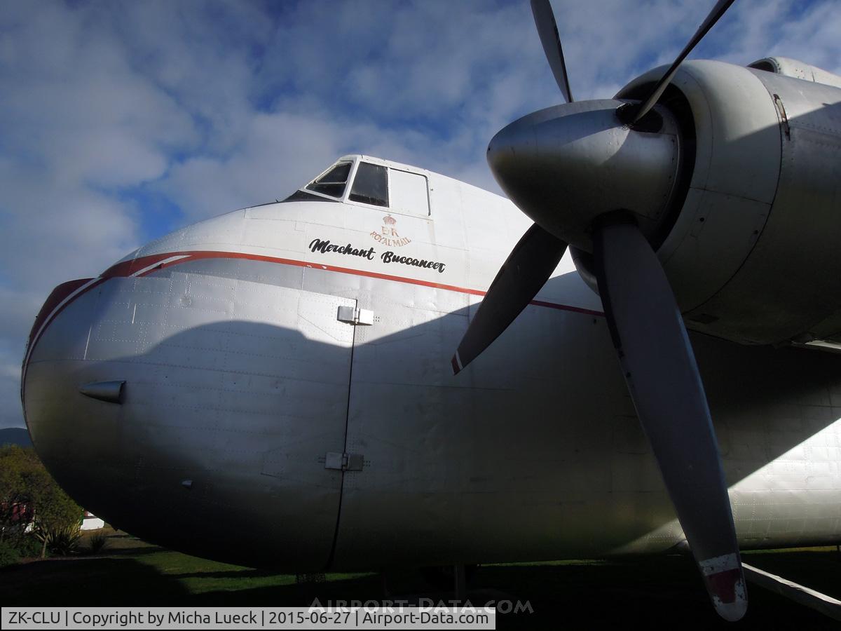 ZK-CLU, Bristol 170 Freighter Mk.31M C/N 13156, At Founders Heritage Park, Nelson