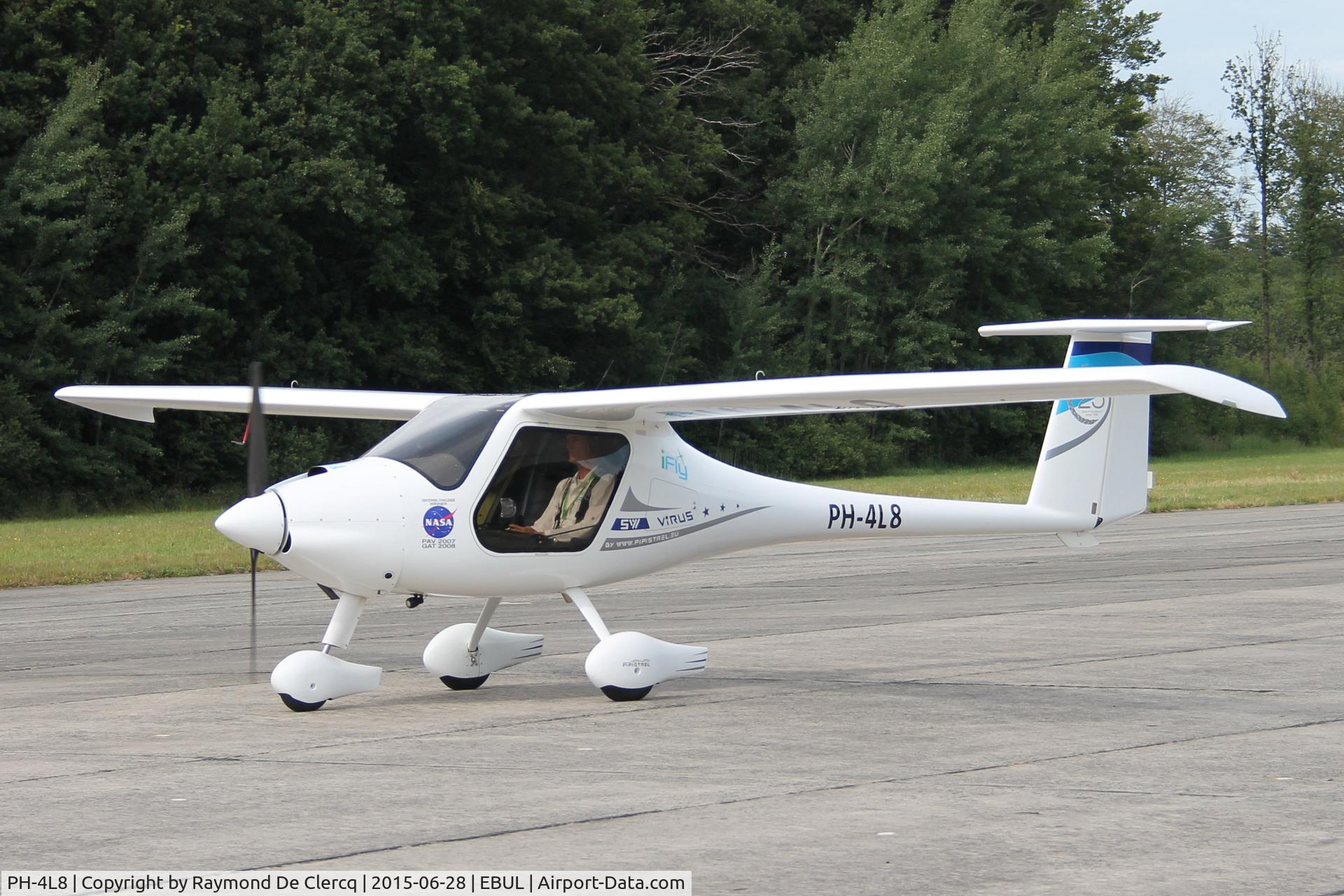 PH-4L8, 2014 Pipistrel Virus 912 SW 100 C/N 653 SWN 100, Visitor at Ursel Avia 2015.