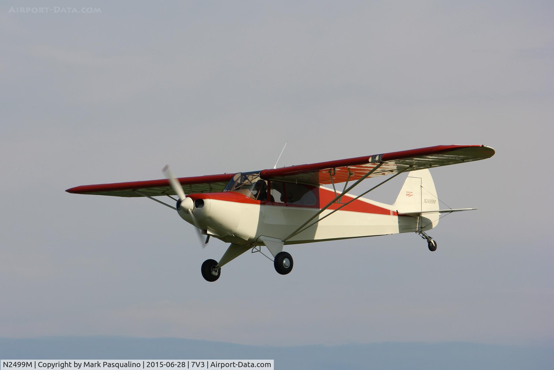 N2499M, 1947 Piper PA-12 Super Cruiser C/N 12-1566, Piper PA-12