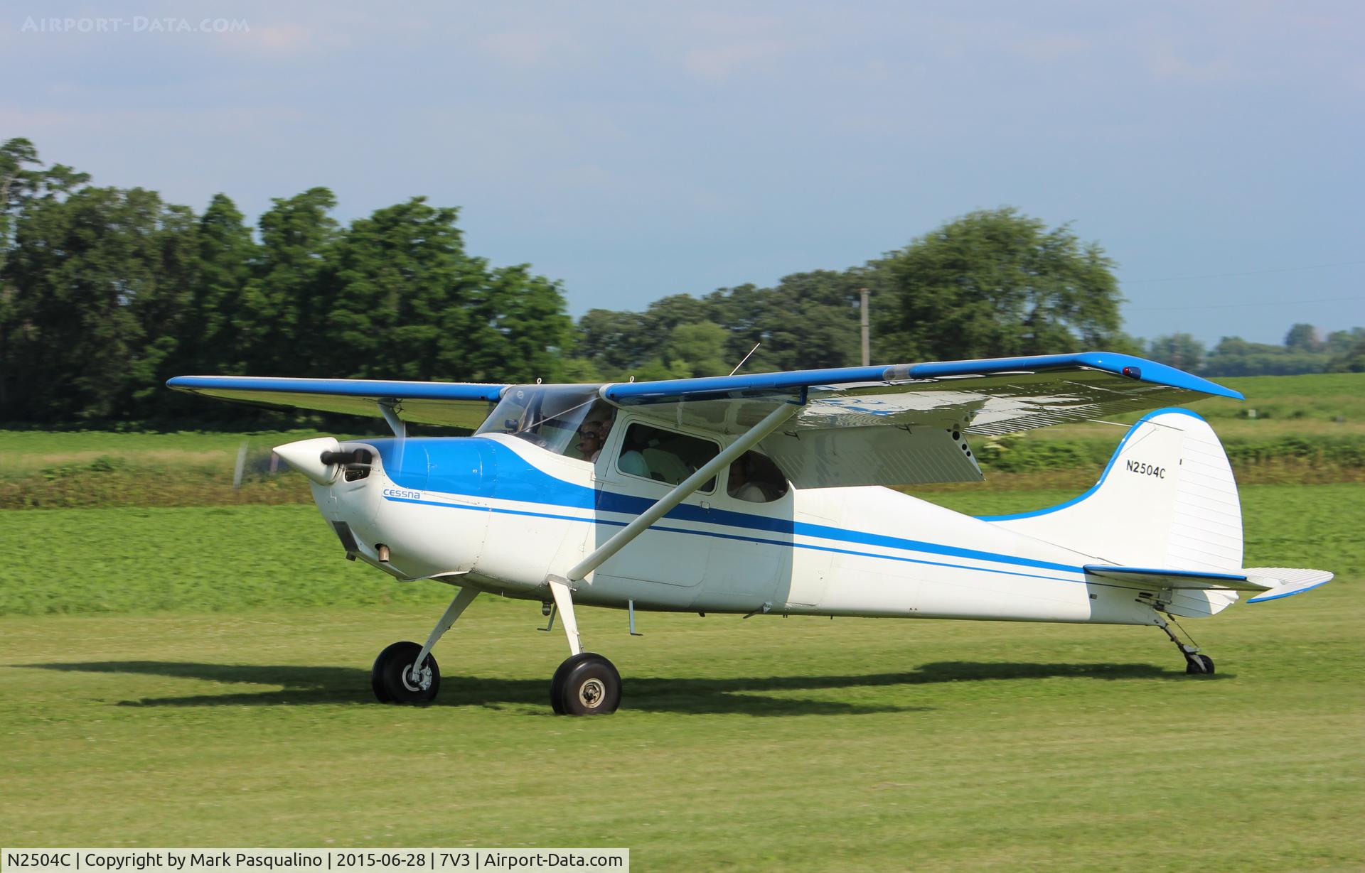 N2504C, 1954 Cessna 170B C/N 26148, Cessna 170B