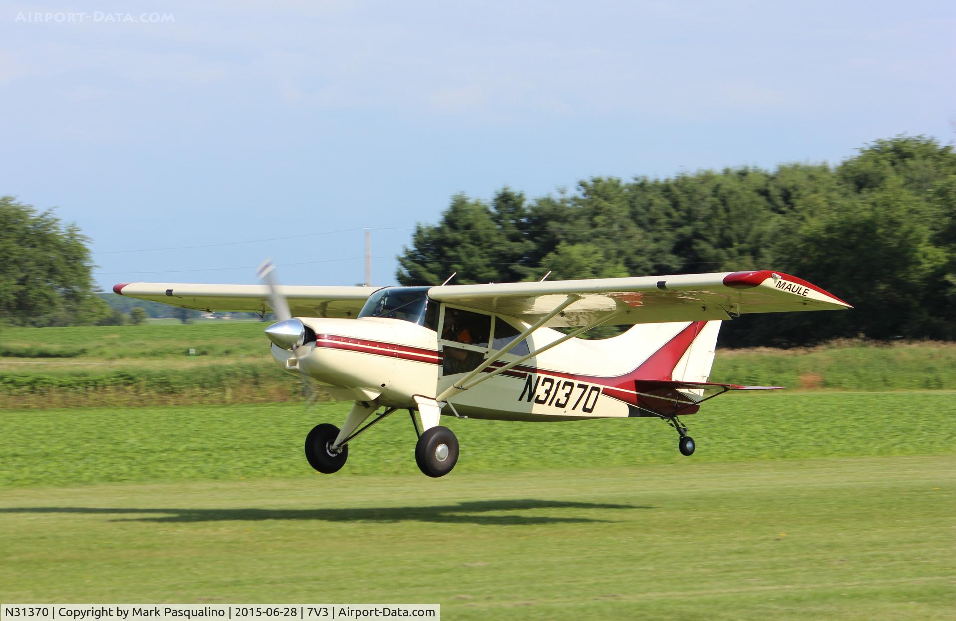 N31370, Maule MX-7-160 Sportplane C/N 19033C, Maule MX-7-160
