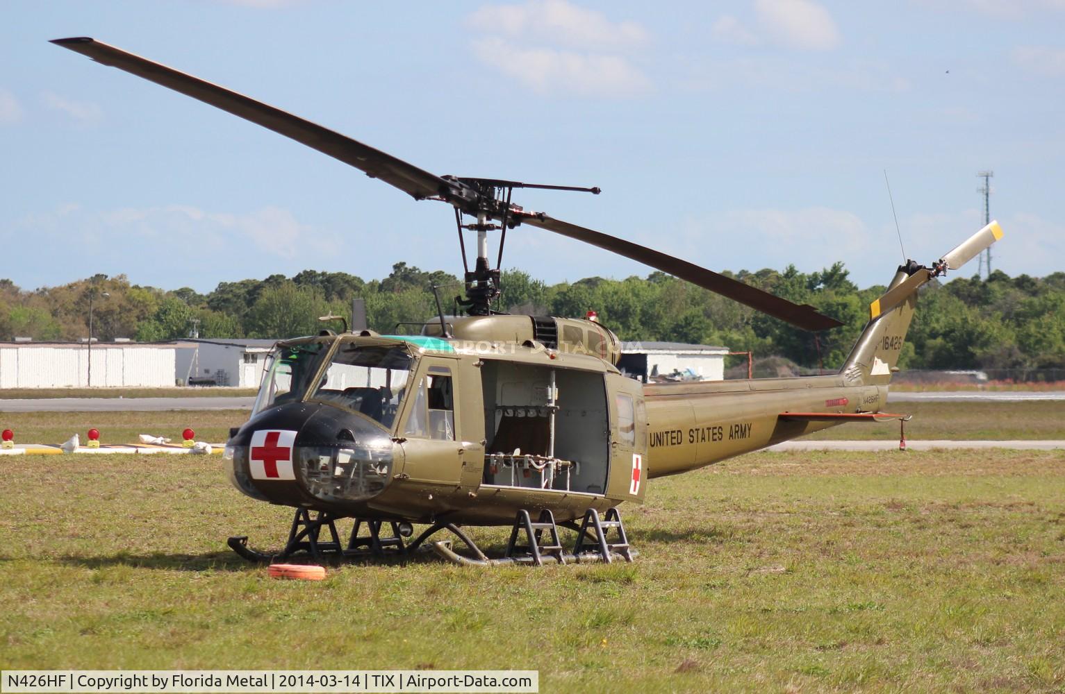 N426HF, 1970 Bell UH-1H-BF Iroquois C/N 12731, UH-1H