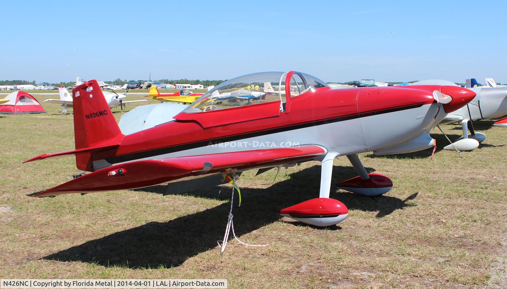 N426NC, 2000 Vans RV-8 C/N 80706, Vans RV-8