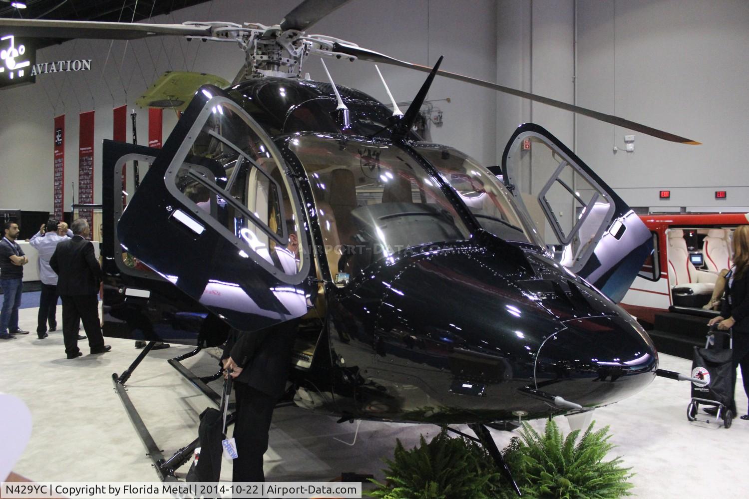N429YC, 2013 Bell 429 GlobalRanger C/N 57172, Bell 429 NBAA Orlando