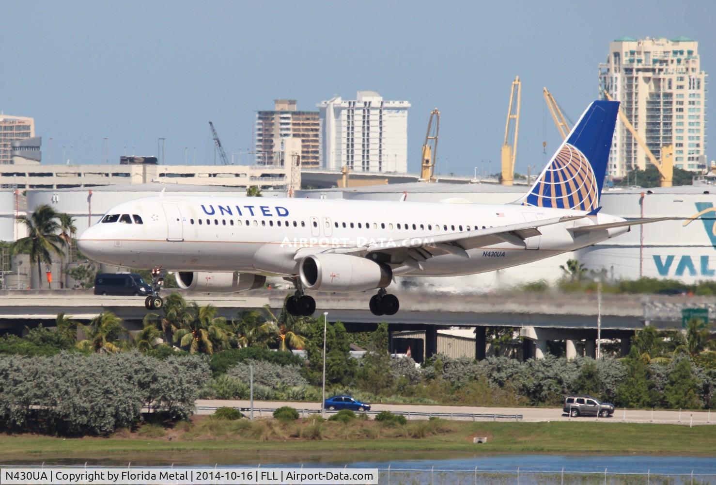 N430UA, 1996 Airbus A320-232 C/N 568, United A320