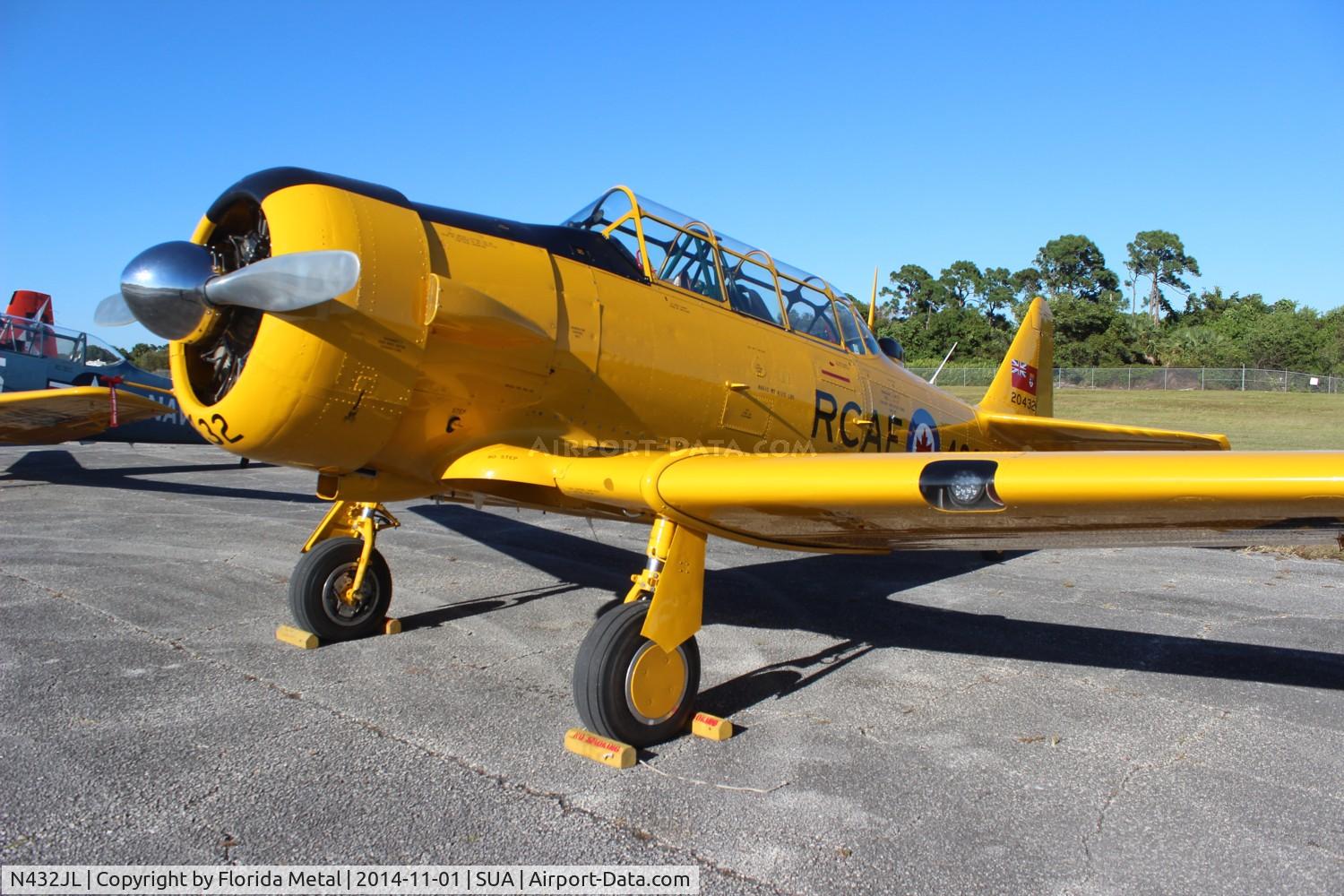 N432JL, Canadian Car & Foundry Harvard MK IV C/N CCF4-223, Harvard