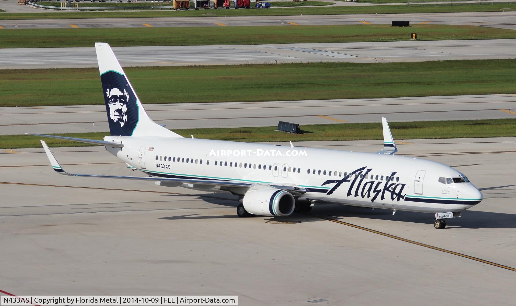N433AS, 2013 Boeing 737-990/ER C/N 41704, Alaska