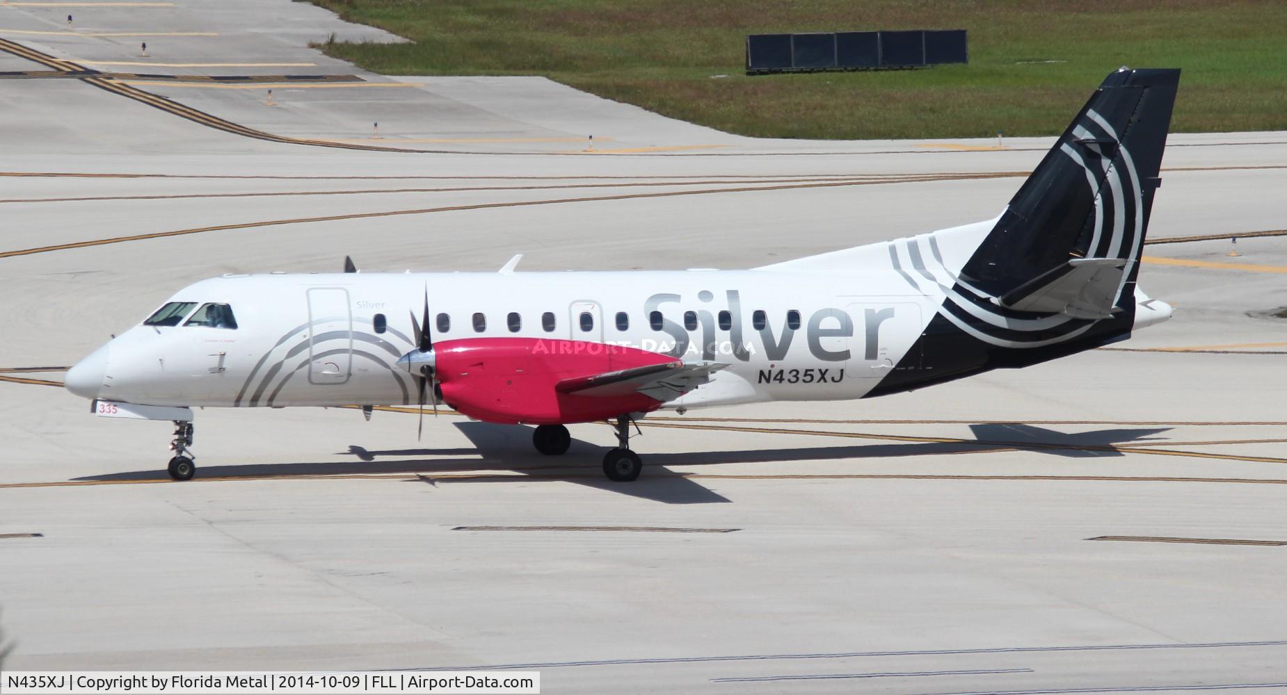 N435XJ, 1998 Saab 340B C/N 340B-435, Silver Airways