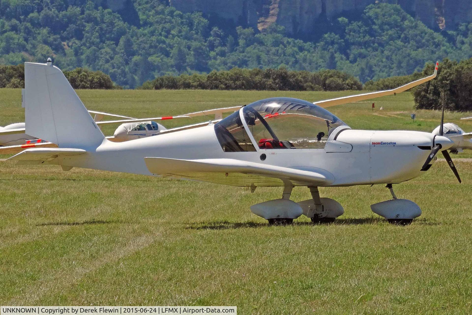 UNKNOWN, Miscellaneous Various C/N unknown, Evektor-Aerotechnik EV-97 Eurostar,  registration unknown, parked up.