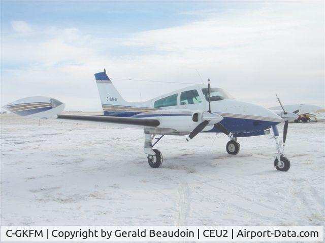 C-GKFM, 1968 Cessna 310N C/N 310N-0043, C-GKFM in the snow