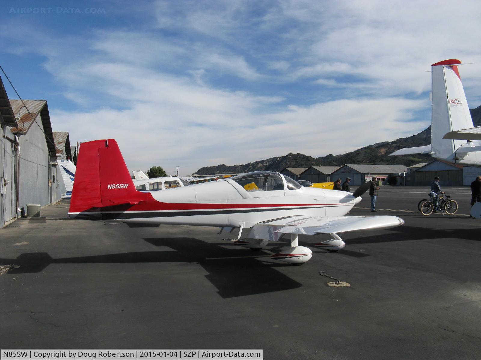 N85SW, Vans RV-7A C/N 73459, 2009 Sapkos VAN's RV-7A, Alaska built-now California owned/flown