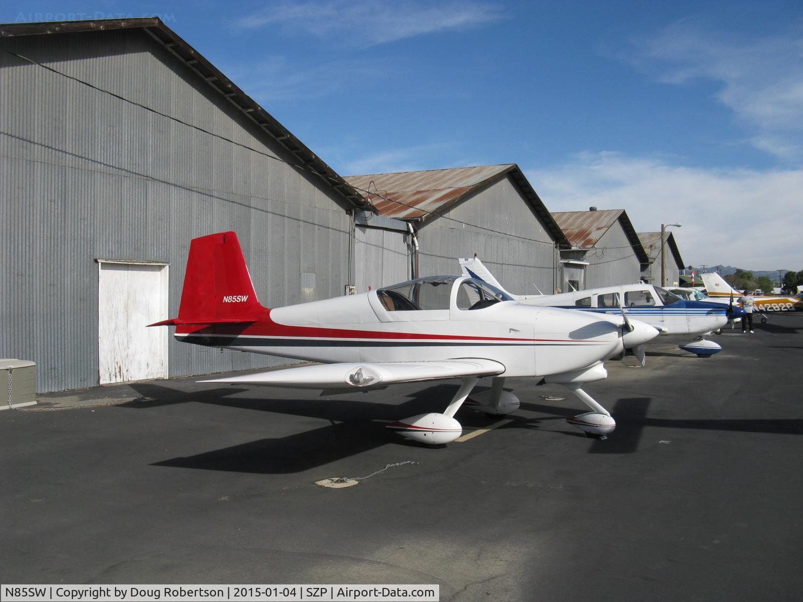 N85SW, Vans RV-7A C/N 73459, 2009 Sapkos VAN's RV-7A, Alaska built-now California owned/flown