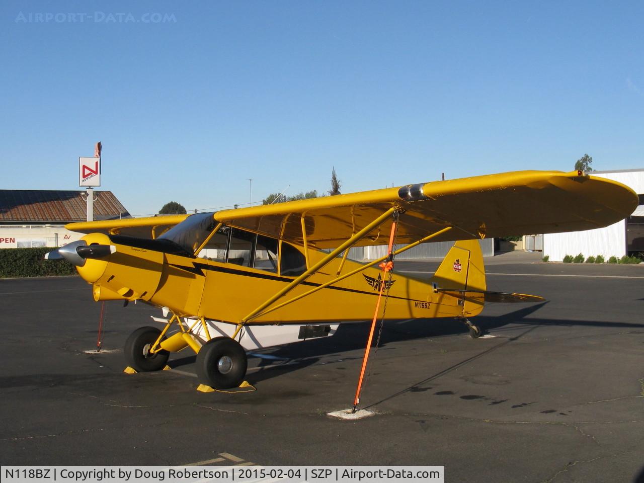 N118BZ, 1968 Piper PA-18-150 Super Cub C/N 18-8647, 1968 Piper PA-18-150 SUPER CUB, Lycoming O-320 150 Hp, with wing Micro vortex generators, oversize tires, Bravo Zulu for outstanding appearance!, Oregon visitor