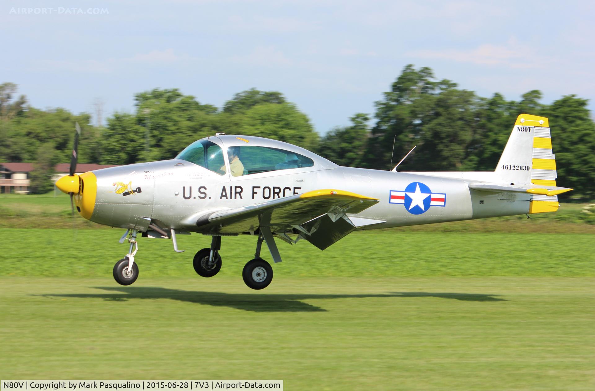 N80V, 1946 North American Navion (NA-145) C/N NAV-4-111, North American Navion