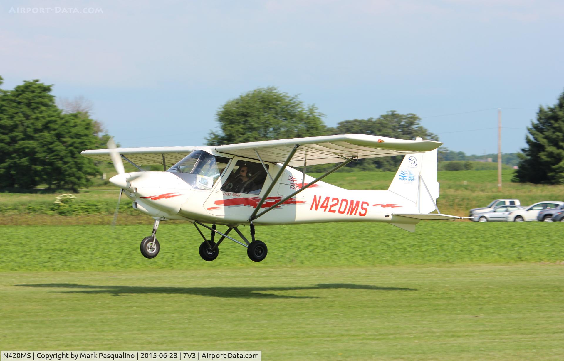 N420MS, 2006 Comco Ikarus C42E C/N 0606-6814, Ikarus C42E