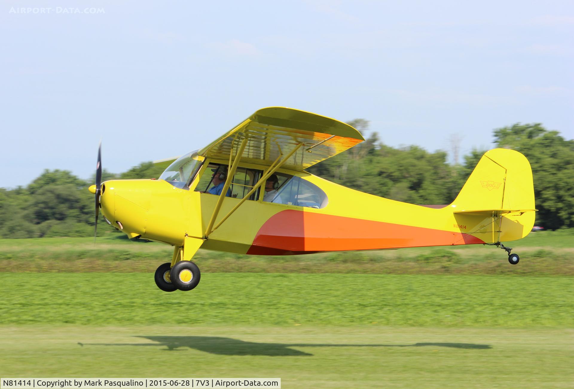 N81414, 1945 Aeronca 7AC Champion C/N 7AC-32, Aeronca 7AC