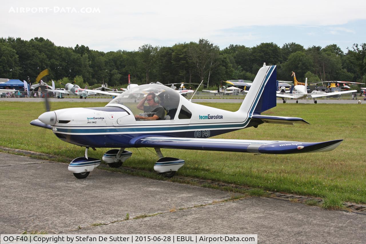 OO-F40, Evektor EV-97 Eurostar C/N 2004.2217, Ursel Avia 2015.