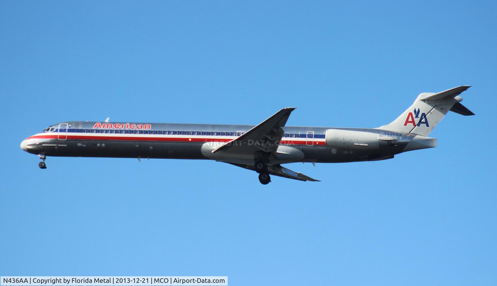 N436AA, 1987 McDonnell Douglas MD-83 (DC-9-83) C/N 49454, American