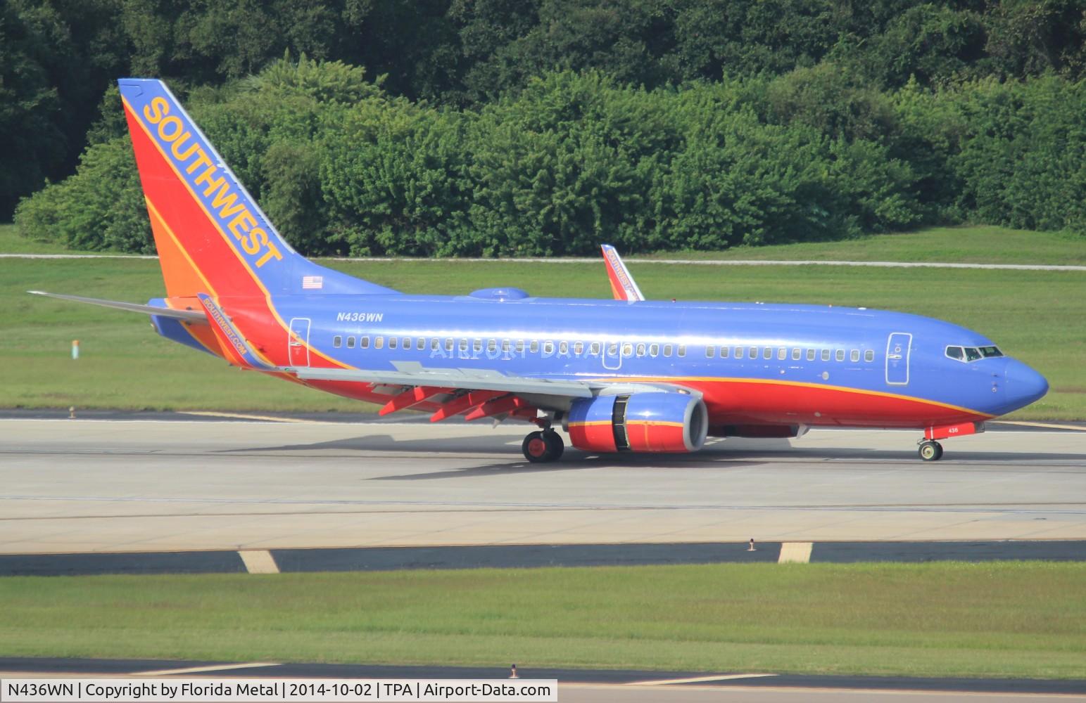 N436WN, 2003 Boeing 737-7H4 C/N 32456, Southwest