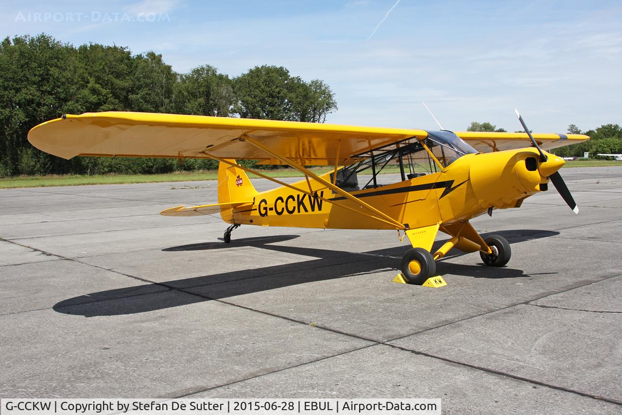G-CCKW, 1954 Piper L-21B Super Cub (PA-18-135) C/N 18-3535, Ursel Avia 2015.