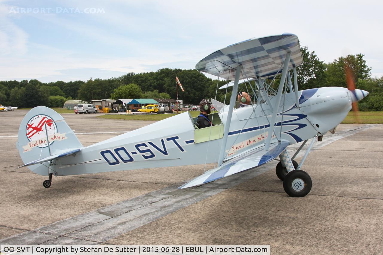 OO-SVT, Stampe-Vertongen SV-4A C/N 9, Ursel Avia 2015.