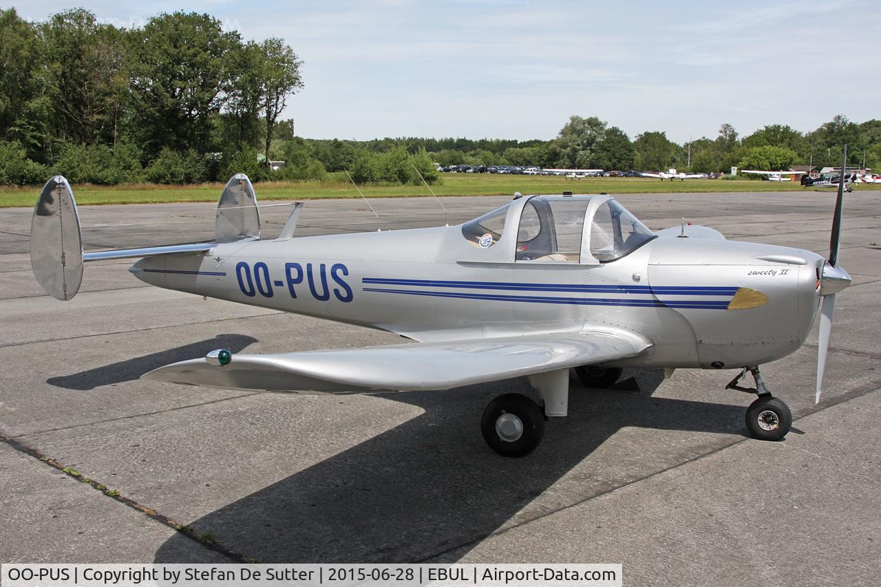 OO-PUS, 1947 Erco 415D Ercoupe C/N 4577, Ursel Avia 2015.