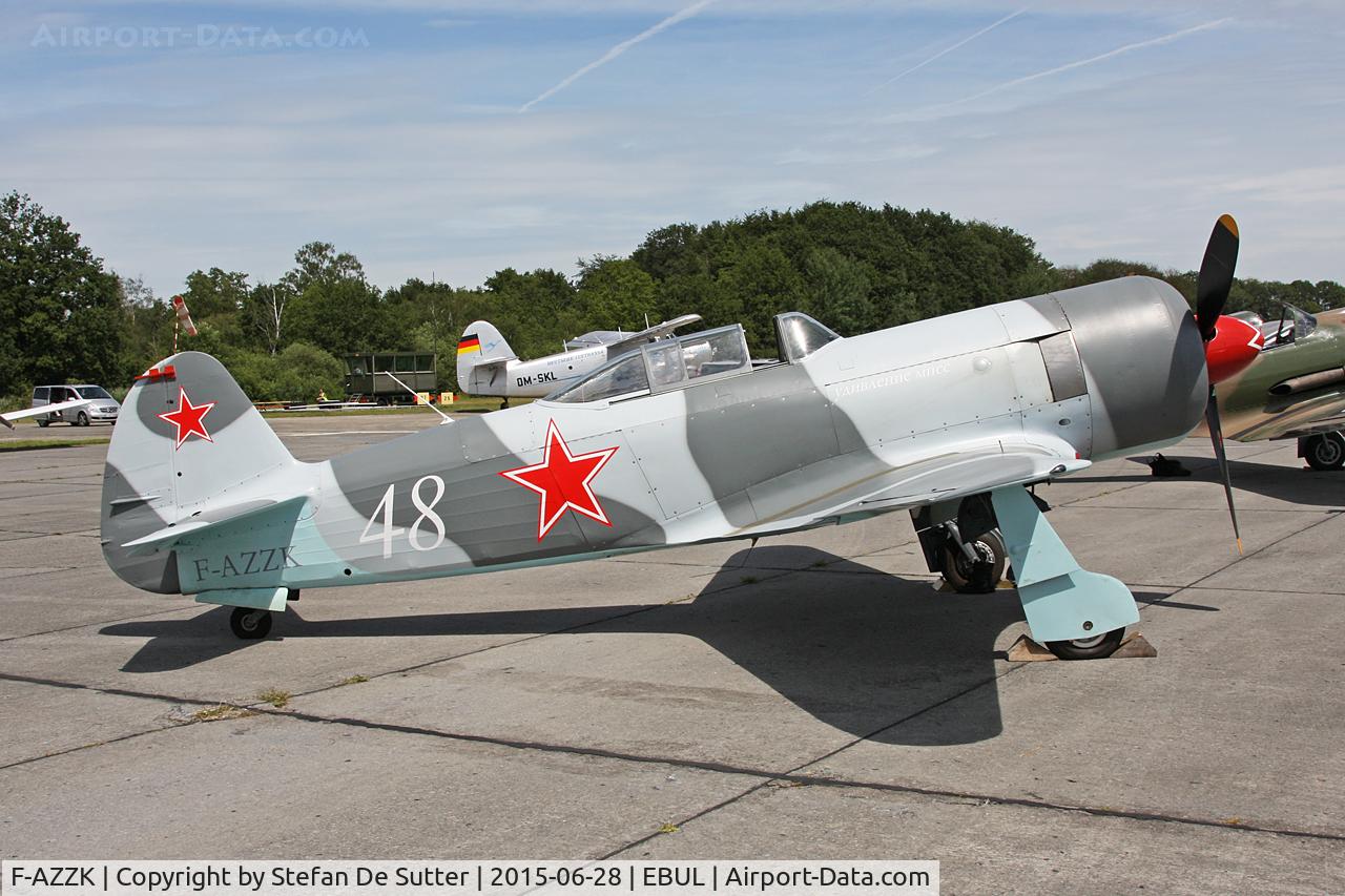 F-AZZK, Yakovlev Yak-3 C/N 06042013, Ursel Avia 2015.