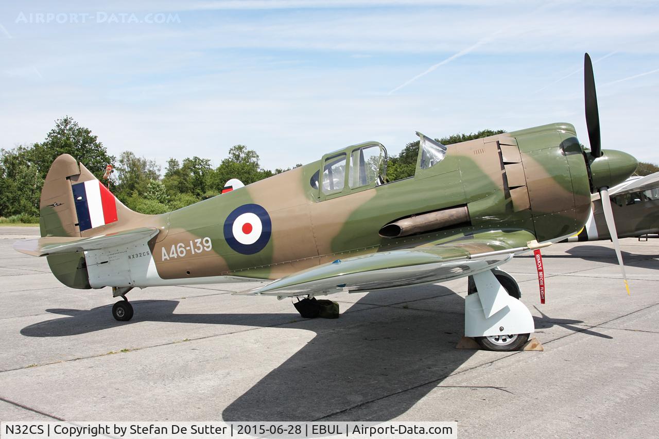 N32CS, 1997 Commonwealth CA-12 Boomerang Replica C/N A46-139, Ursel Avia 2015.