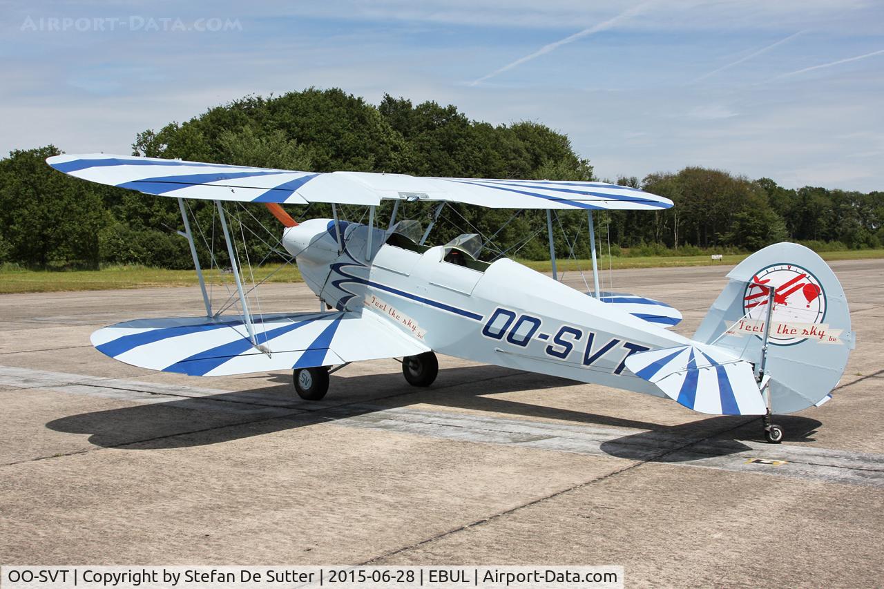 OO-SVT, Stampe-Vertongen SV-4A C/N 9, Ursel Avia 2015.