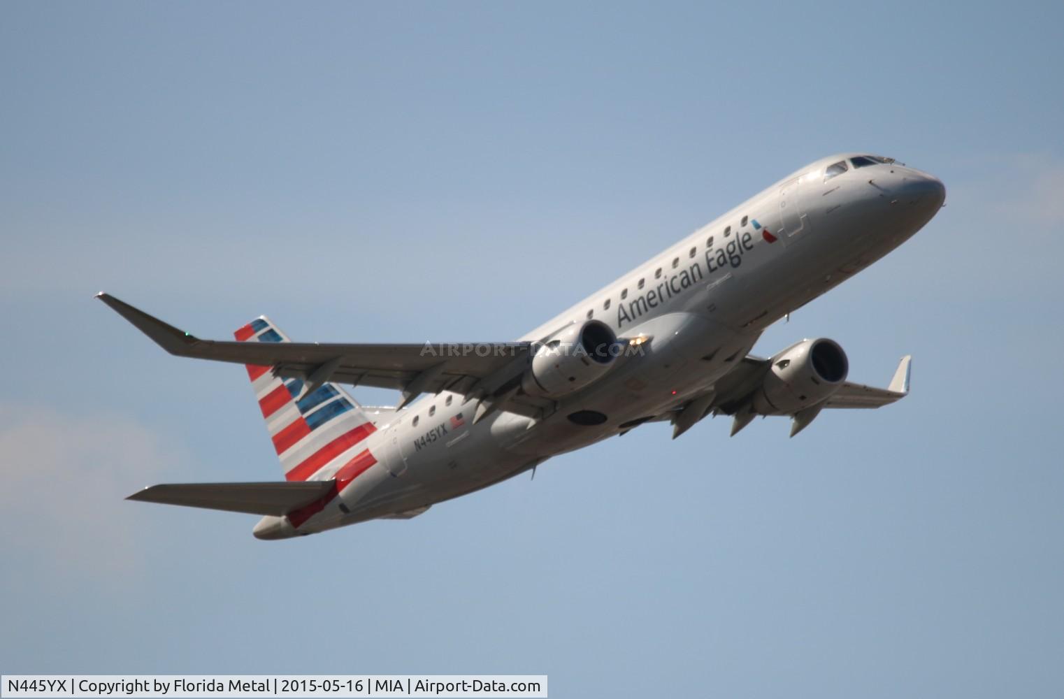 N445YX, 2015 Embraer 175LR (ERJ-170-200LR) C/N 17000455, American Eagle