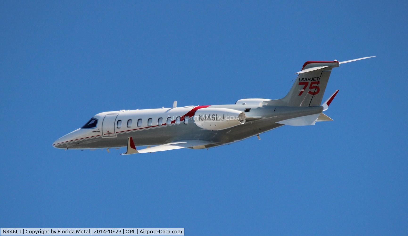 N446LJ, 2012 Learjet 75 C/N 45-446, Lear 75